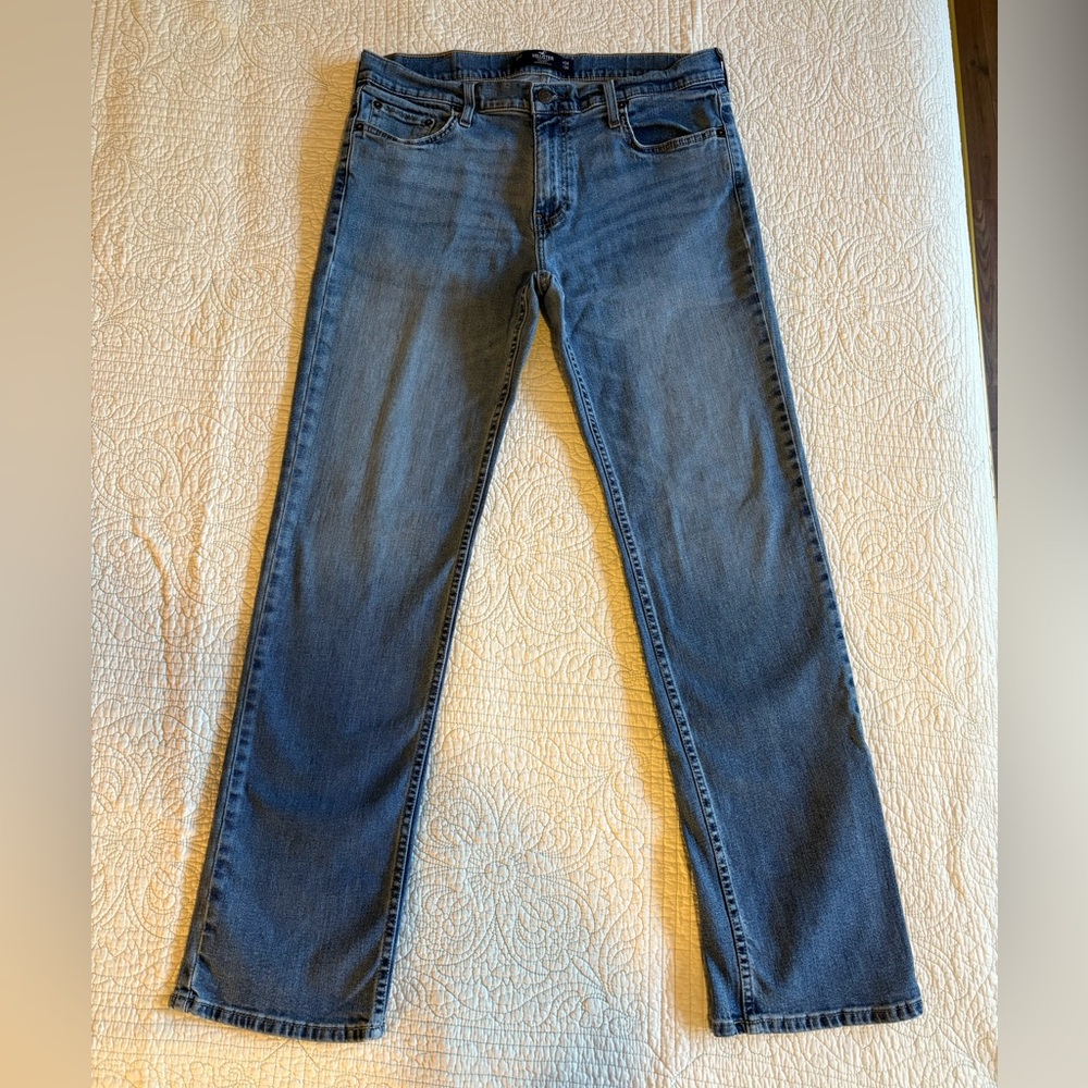 Hollister Men's Straight Blue Jeans